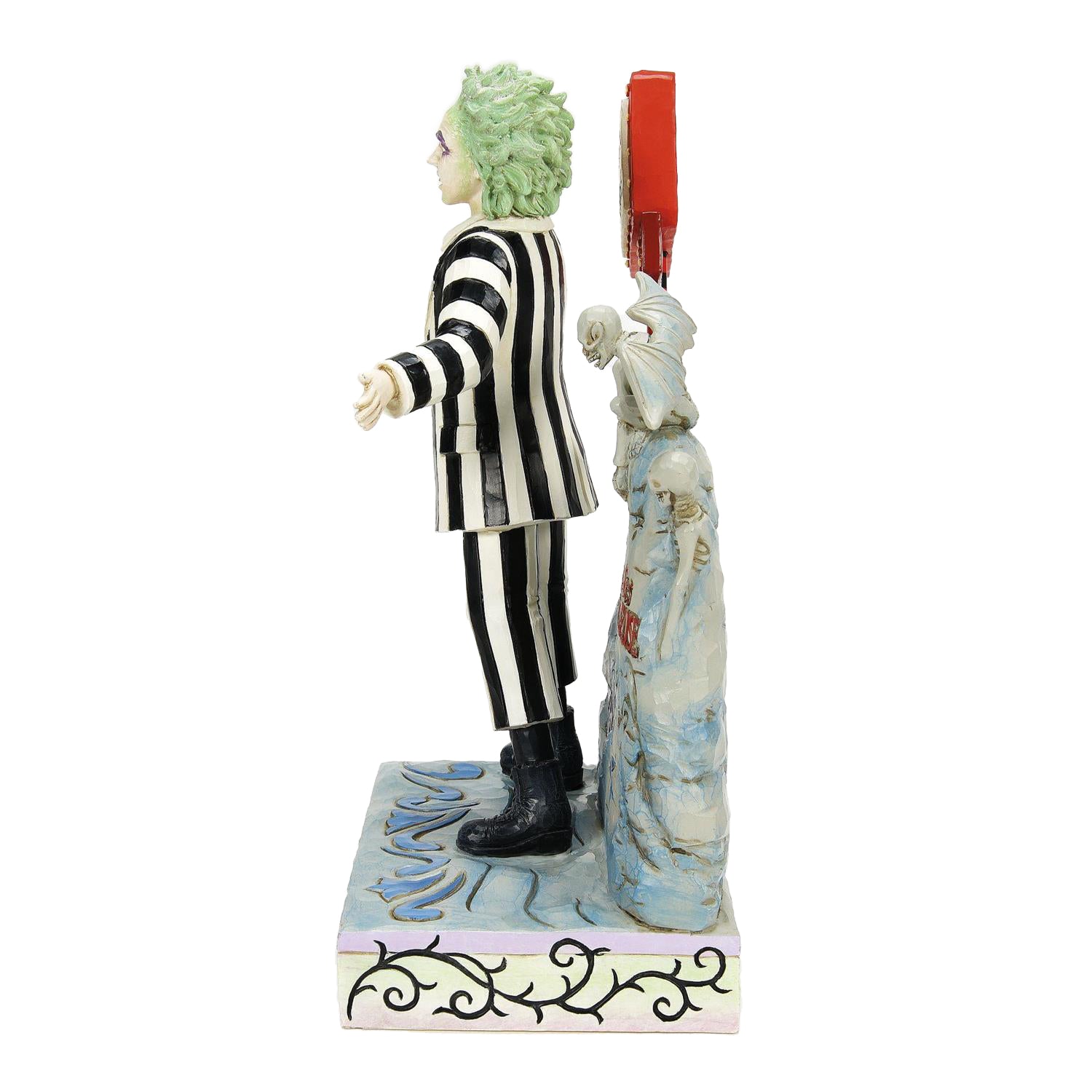 Jim Shore Beetlejuice: Here Lies Betelgeuse With LED Sign Figurine