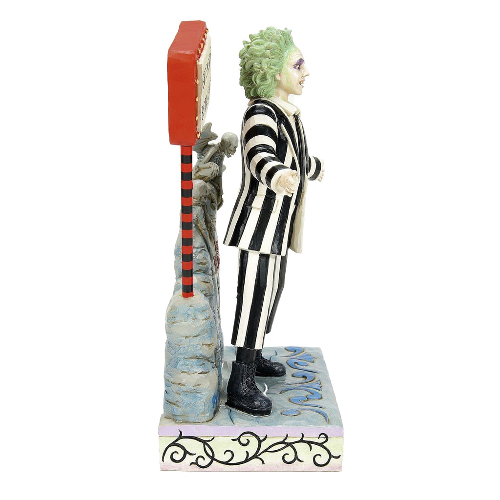Jim Shore Beetlejuice: Here Lies Betelgeuse With LED Sign Figurine