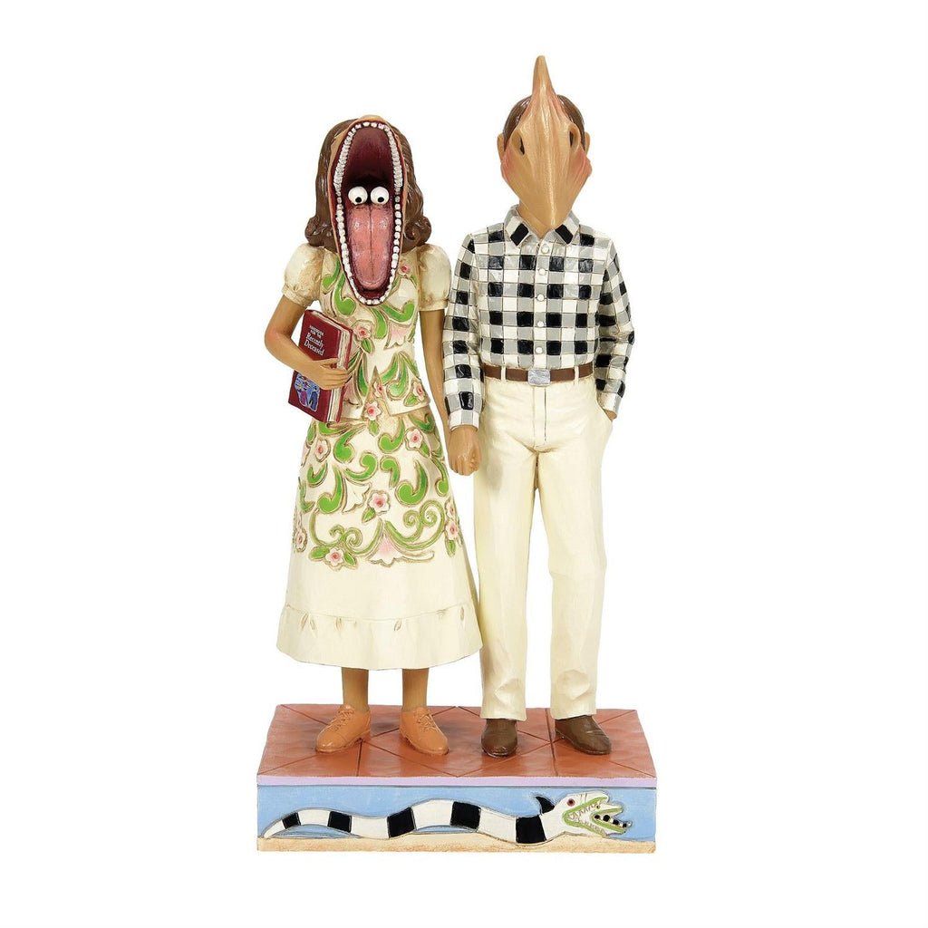 Jim Shore Beetlejuice: Adam & Barbara Figurine