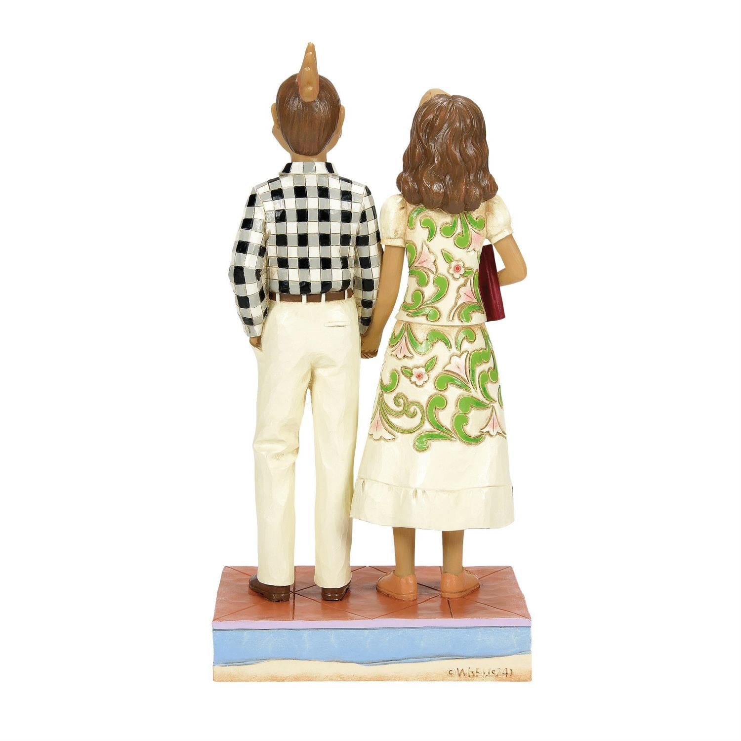 Jim Shore Beetlejuice: Adam & Barbara Figurine