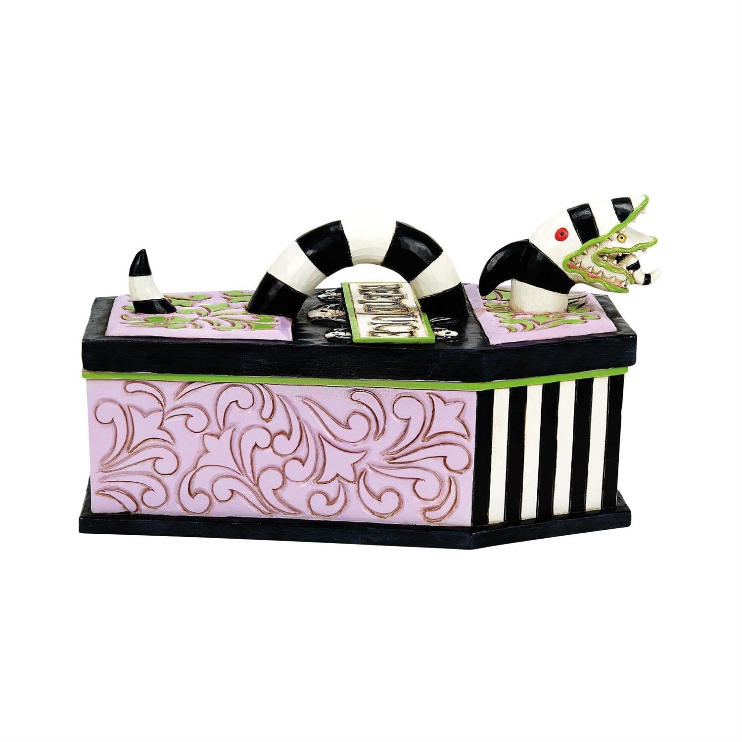 Jim Shore Beetlejuice: Beetlejuice Coffin Trinket Box