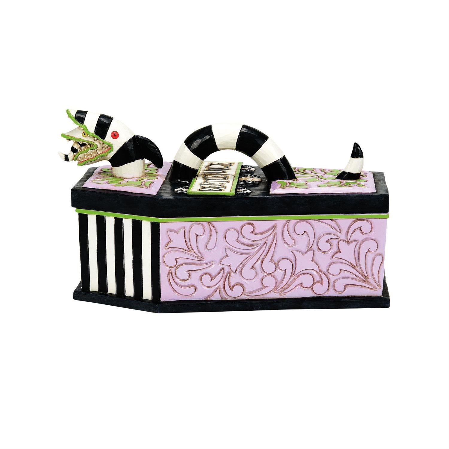 Jim Shore Beetlejuice: Beetlejuice Coffin Trinket Box