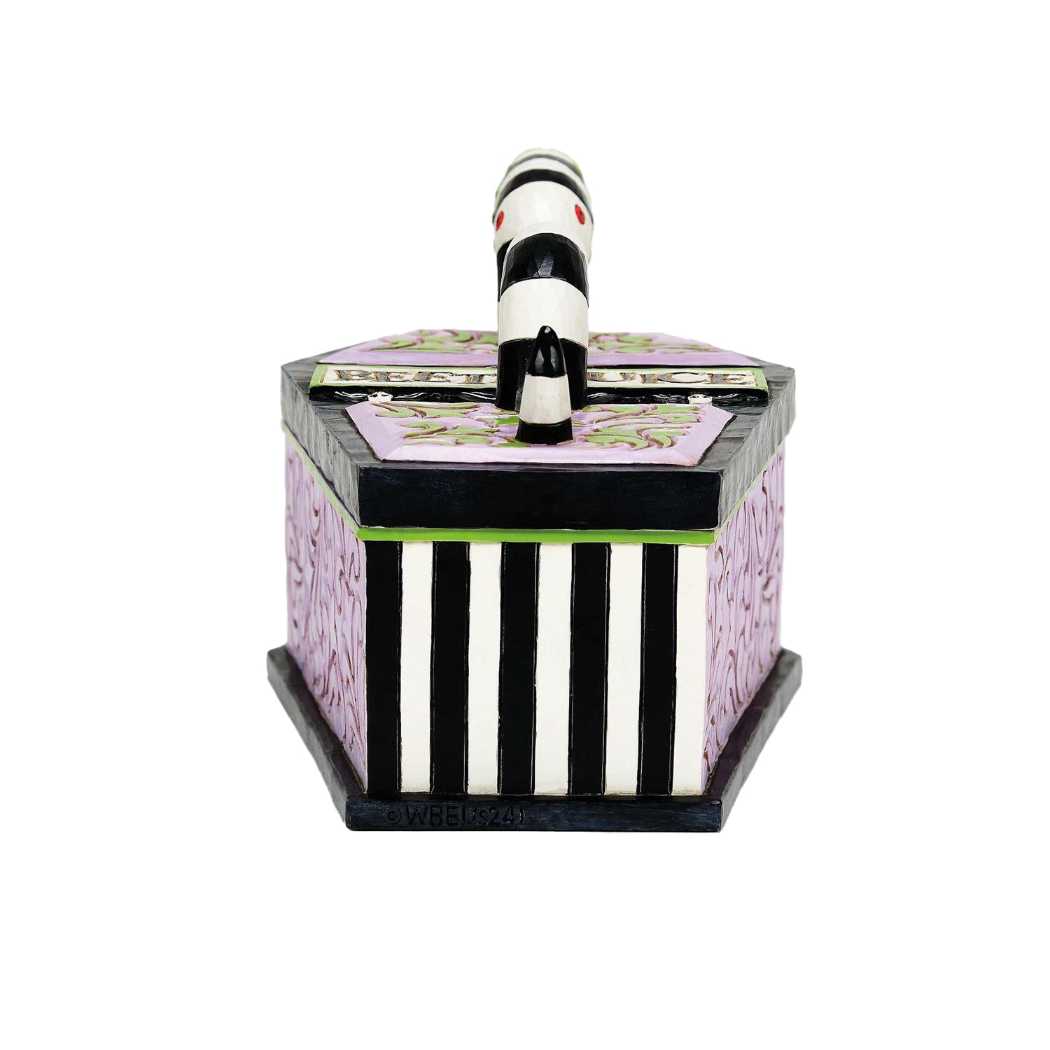 Jim Shore Beetlejuice: Beetlejuice Coffin Trinket Box