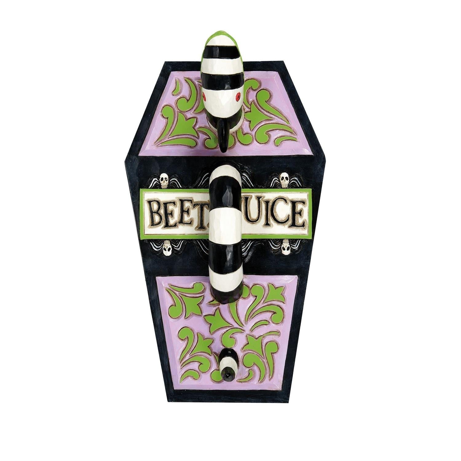 Jim Shore Beetlejuice: Beetlejuice Coffin Trinket Box