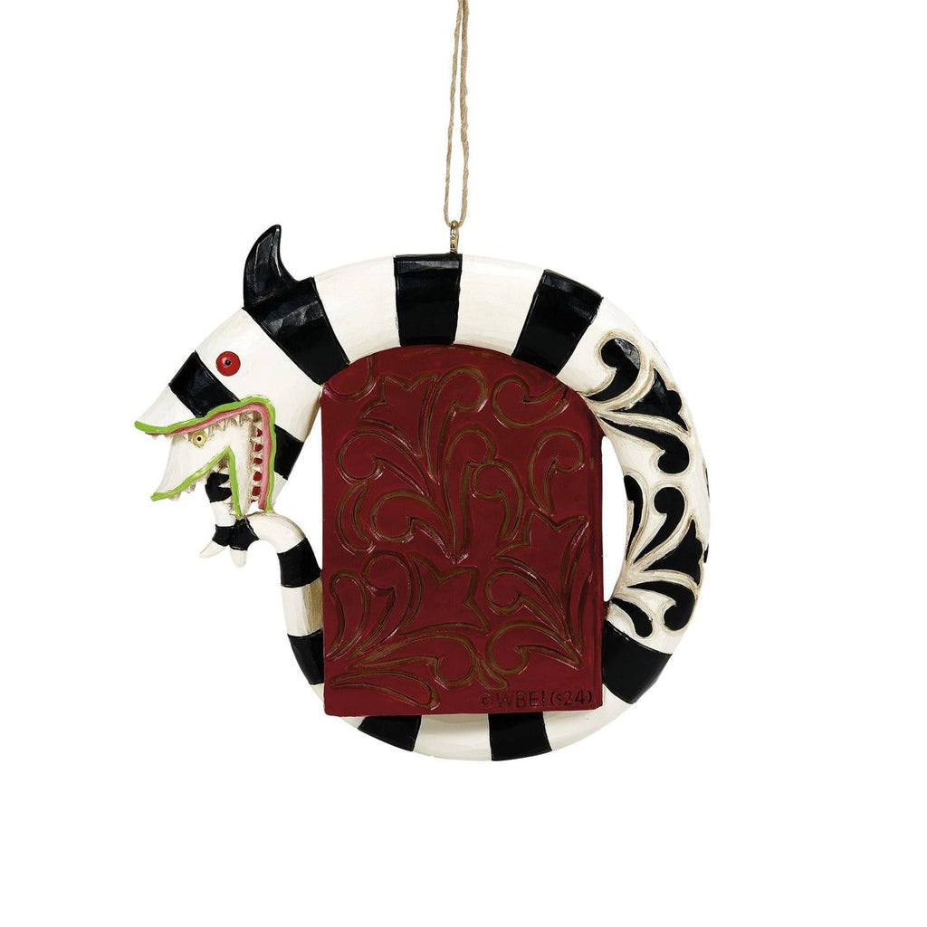Jim Shore Beetlejuice: Handbook and Sand Worm Hanging Ornament