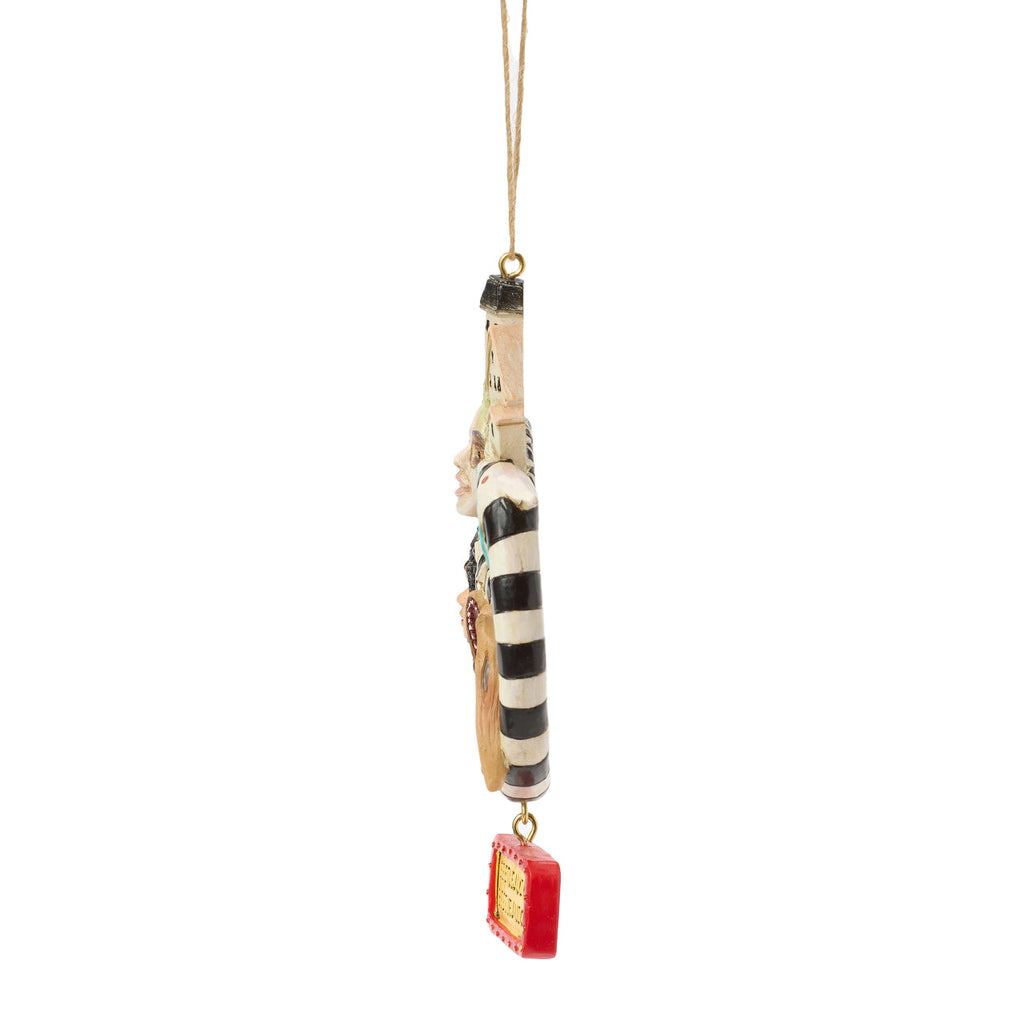 Jim Shore Beetlejuice: Beetlejuice Group Hanging Ornament