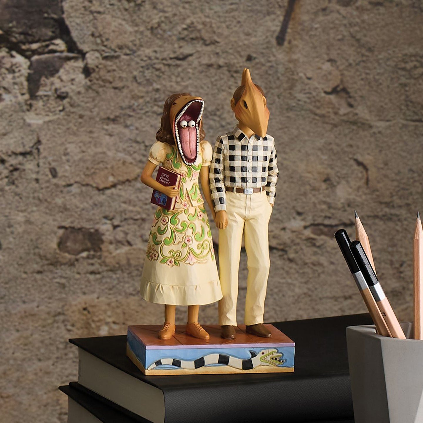 Jim Shore Beetlejuice: Adam & Barbara Figurine